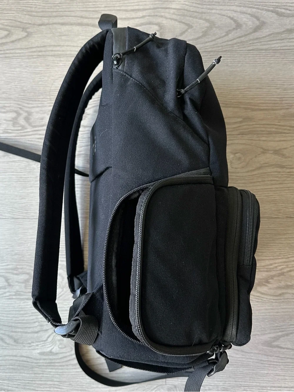 Brevité Black Men's Backpack - Everyday Urban Carry